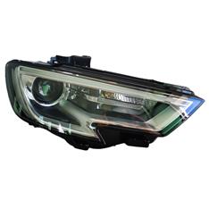 Audi A3 front headlights